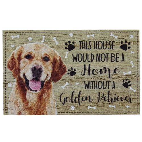 Golden retriever fridge magnet - fridge,