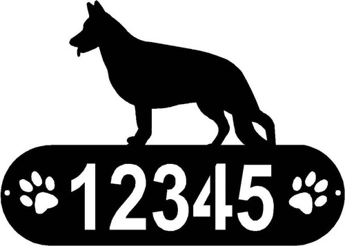 German shepherd dog - shepherd, (standing)
