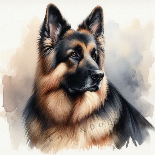 Alsatian german shepherd - alsatian,