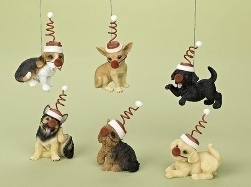 Puppies spring santa hat and - hat,