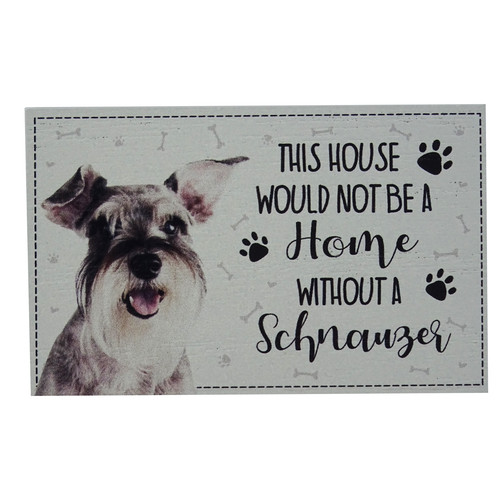 Schnauzer fridge magnet dog - schnauzer,